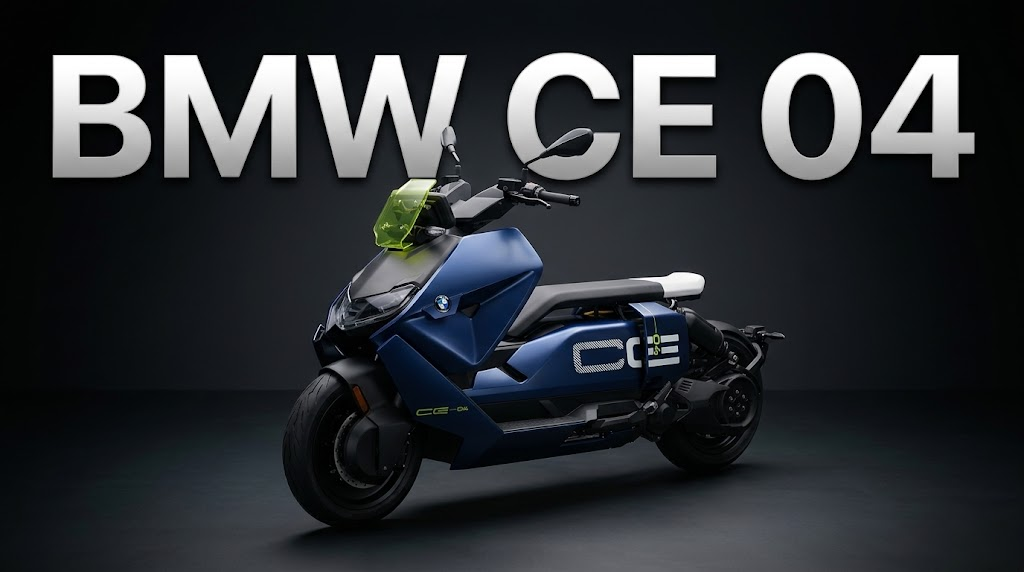 BMW Motorrad CE 04 Gravity blue metallic